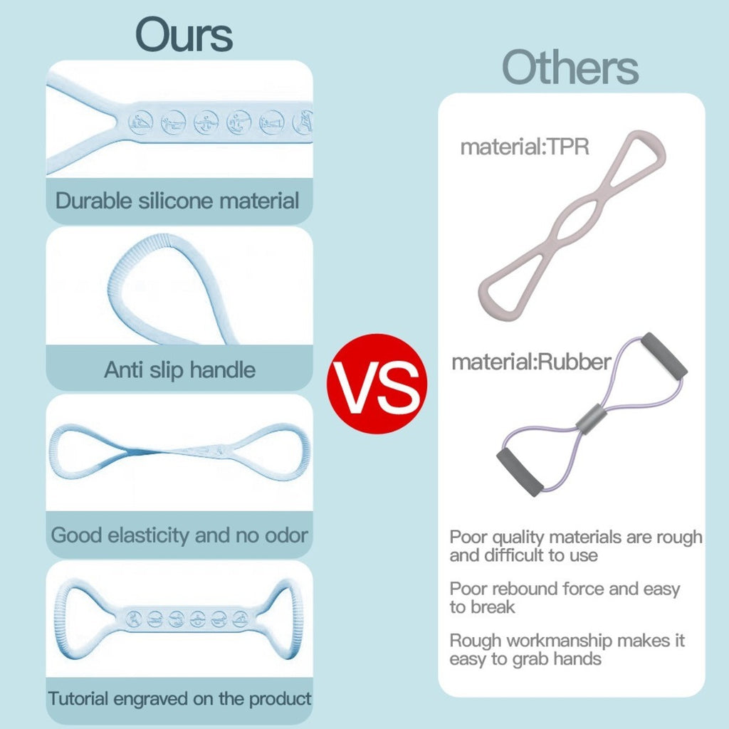 3-Pack Resistance Bands for Legs & Glutes