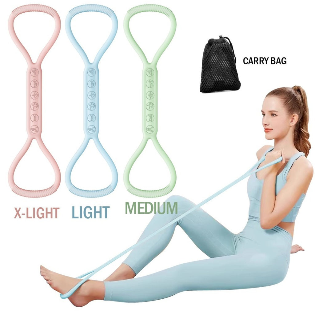 3-Pack Resistance Bands for Legs & Glutes